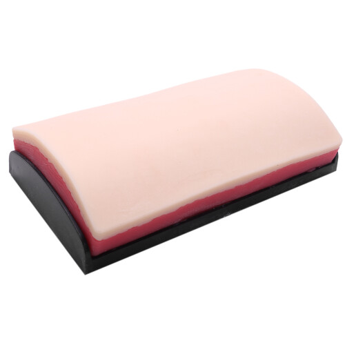 Simulated Human Skin Suture Training Model / Practice Mat Wound Closure Pad Skill Module