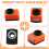 Machine Lathe Part 20Mm Bore Digital Position Indicator Orange 10