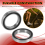 2Pcs Ceramic Ball Bearing Fit Rotor Bb30/Pf30/ 386/ Right Bottom Bracket 6