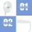 3pcs Fiberglass Roller Kit Bubble Paddle Tool Laminating for Mould 8