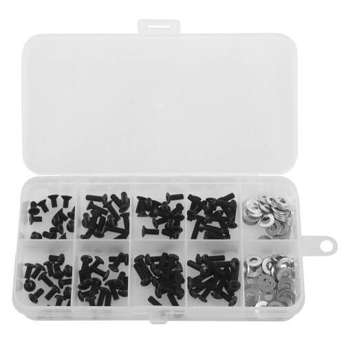 Coffret de vis pour voiture télécommandée 1/10 D90 SRC10, 180 pièces 2