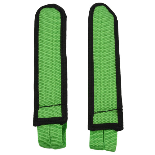 1 paio di cinghie per pedali, cinghie per piedi per bici per bambini (verde) 1