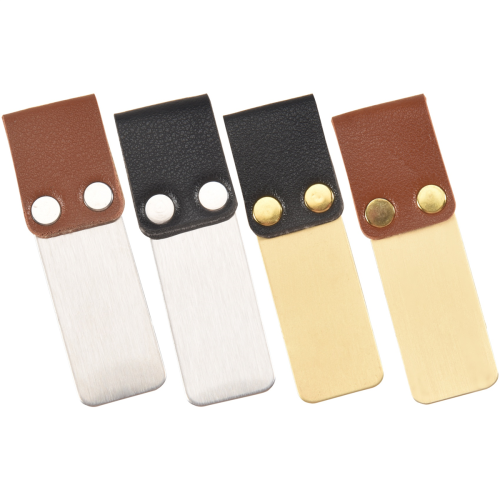 Pen Loop Traveler Notebook Lederhalter mit Edelstahlclip, 4er-Pack 2