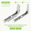 Support Frame Steel Foldable Stretch Shelf Rack Microwave Oven Wall Mount Bracket Stainless Silver 6
