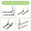 Support Frame Steel Foldable Stretch Shelf Rack Microwave Oven Wall Mount Bracket Stainless Silver 10