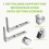 Support Frame Steel Foldable Stretch Shelf Rack Microwave Oven Wall Mount Bracket Stainless Silver 8