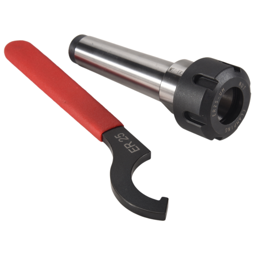 Mt3 Er25 Collet Chuck Holder Fixed Cnc Milling Turning Tools + 1Pc Spanner