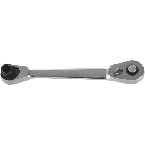 Mini Double Head Fast Ratchet Wrench Bit Socket Screwdriver Tool 1