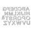 Scrapbooking stansen stencil stansen, voor Big Shot / Cuttlebug en andere machines (B) 1