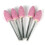 10Pcs Abrasive Mounted Stone For Accessories Grinding Wheel Head Rotary Tools -Shape Pink 3