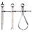 Feder Innen Außen Teiler Messschieber Set 8-Zoll Maschinist Tools 3-Pack 2