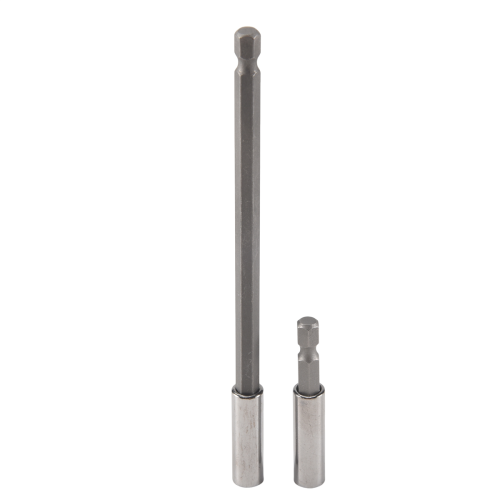 2Pcs/set 1/4 inch Hex Magnetic Bit Holder 60/150mm Screwdriver Bars Power Extension Drill Driver 2