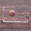 Deluxe acryl design kantoor-desktoptapedispenser, helder roségoud 7