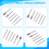 6 stuks HSS roterende multitool freesfreesbit voor 10