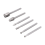 6 stuks HSS roterende multitool freesfreesbit voor 4