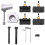 Mini CNC Lathe Tool Holder Quick Change Post Cutter Screw Kit Set Boring Bar Turning Facing Wrench 1