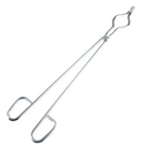 Supporto per pinze per crogiolo in acciaio inossidabile da 45 cm