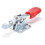 12 Pieces Hand Tool Adjustable Toggle Clamp 201A Antislip Red Horizontal 201-A Quick Release Heavy Duty 3