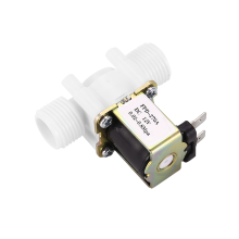 DC12V Normalerweise geschlossenes Wassermagnetventil G1/2-Zoll-Kunststoff elektrisch für Spender
