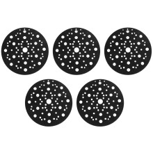 5 stuks beschermpad Ø 150 mm 67 gaten ter bescherming van uw schuurpapier, zelfklevend nylon,