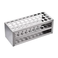 14Mm 40 Loch Aluminium Reagenzglas Rack Multifunktionale Labor Halter Ausrüstung
