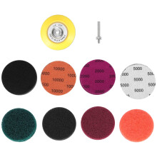 21 Teile/satz 3 Zoll DIY Auto Lichter Kit Automotive Polieren Scheuer Tuch Set Scheinwerfer Reparatur Schleifpapier