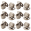 12 PCS Stainless Steel Pen Pencil Holder Clips with Adjustable Spring Loop Self Adhesive Clip 3