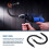 Flexible Drill Extension Hex Shank Nut Driver Bit Set, 3Pcs Universal Socket Adapter Screwdriver Set 5