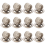 12 PCS Stainless Steel Pen Pencil Holder Clips with Adjustable Spring Loop Self Adhesive Clip 4