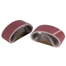 20 STÜCKE 3X18 Schleifband Schleifpapier (je 3 Körnungen 60, 80, 120,150,240,400, 2 Körnungen 40) für