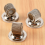 12 PCS Stainless Steel Pen Pencil Holder Clips with Adjustable Spring Loop Self Adhesive Clip 9