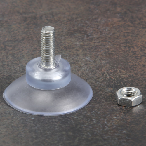10 Pcs Rubber Strong Suction Cup Replacements for Glass Table Tops with M6 Screw 1