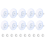 10 Pcs Rubber Strong Suction Cup Replacements for Glass Table Tops with M6 Screw 5