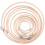 11Pcs DIY Embroidery Hoops Frame Set Round Loop Hand Sewing Tools Bamboo Rings Circle 10-40cm 1