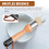 Pennelli per gesso e cera: pennello piatto e rotondo con setole, pennelli multiuso (4 pezzi) 9