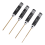 4 Pcs 1.5 / 2.0 2.5 3.0 mm Hex Screwdriver Set Titanium Wrench Tool for Multi- FPV RC 3