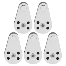 5PCS Edelstahl M25 Flaschenzug Hängen Draht Abschleppen Rad Hebe Seil Kabel Roller