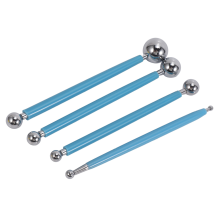 24-teiliges Modellier- und Modellierwerkzeug-Set für Ton, Polymer-Steinmalerei-Set für Skulpturenkeramik