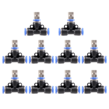 Misting Nozzle Kit 1/4-Inch with Cooling Device Connectors for Outdoor Water Mister System 10Pcs