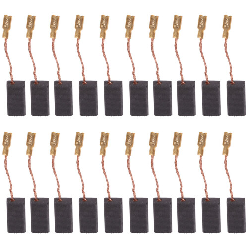 Carbon Brush 20Pcs Replaceable Great Conductive for Electric Motor Drill 100 5816mm 1