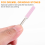 20 Pack Chainsaw Sharpener Grinding Stones Polishing Tool for 3/16 Inch/ 4.8 mm 8