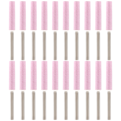 20 Pack Chainsaw Sharpener Grinding Stones Polishing Tool for 3/16 Inch/ 4.8 mm 1