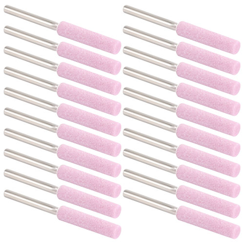 20 Pack Chainsaw Sharpener Grinding Stones Polishing Tool for 3/16 Inch/ 4.8 mm 2