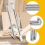 5Pcs Z-Type Screwdriver L-Shaped 90-Degree Right-Angle Elbow Bend /Slotted with Magnetic Short 6