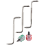 5 in 1 Offset Screwdriver Z Shaped Screwdrivers Magnetic Slotted Double Head Hand Tool Set 4