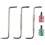 5 in 1 Offset Screwdriver Z Shaped Screwdrivers Magnetic Slotted Double Head Hand Tool Set 3