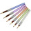 6PCS Metall Farbe Stange Single-End Bleistift Extender Stift Buchse Verlängerung Fall 3