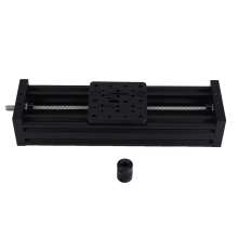 3D-printer Z-schroef T8 DIY C-balk CNC-schuiftafel 250 mm lineaire actuatorkit - zwart