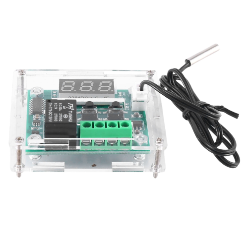 W1209 DC 12V Thermostat Temperaturregler Schalter Thermometer Controller mit Digital LED Display Case 2