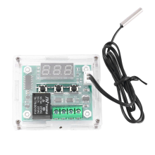 W1209 DC 12V Thermostat Temperaturregler Schalter Thermometer Controller mit Digital LED Display Case